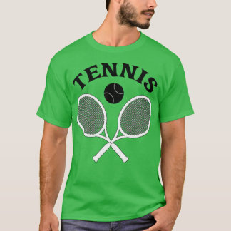 Camiseta Bola de suporte do Design de tênis T