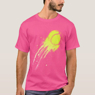 Camiseta Bola de Tênis Jogador de Tênis Amante de Tênis Tên