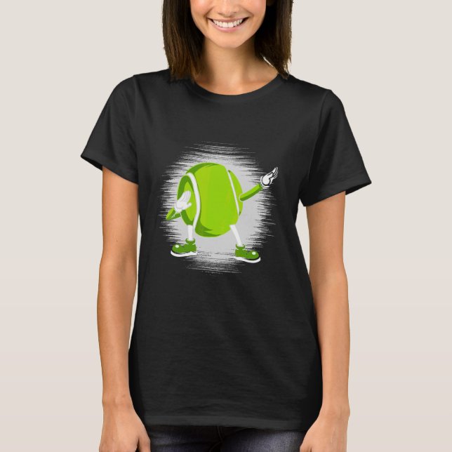 Camiseta Bola De Tênis Para Bola Para Tênis de Instrutor (Frente)