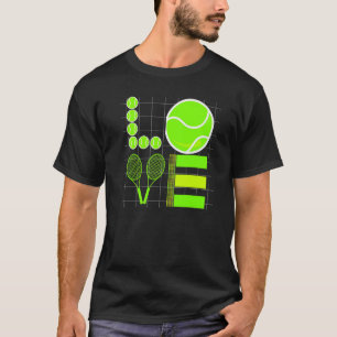 Camiseta Bola De Tênis Tênis Que Chamei Doente