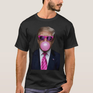 Camiseta Bola de Tremor Rosa Gum 2024 Votação Presidente Fu