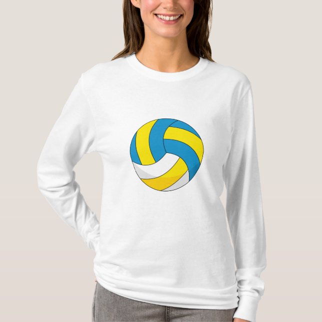 Camiseta Bola de Voleibol de Cartoon (Frente)