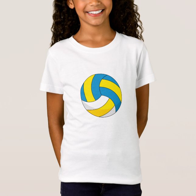 Camiseta Bola de Voleibol de Cartoon (Frente)
