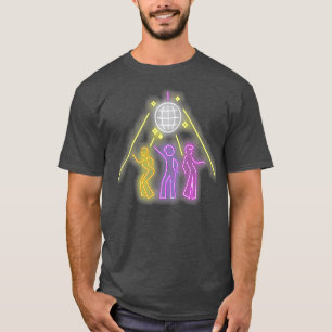 Camiseta Bola Disco legal Vintage 80s - Retro de Festa de D