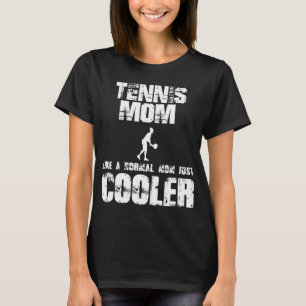 Camiseta Bola do Jogador de Tênis do Dia de as mães Têni