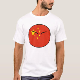 Camiseta Bola do país de China