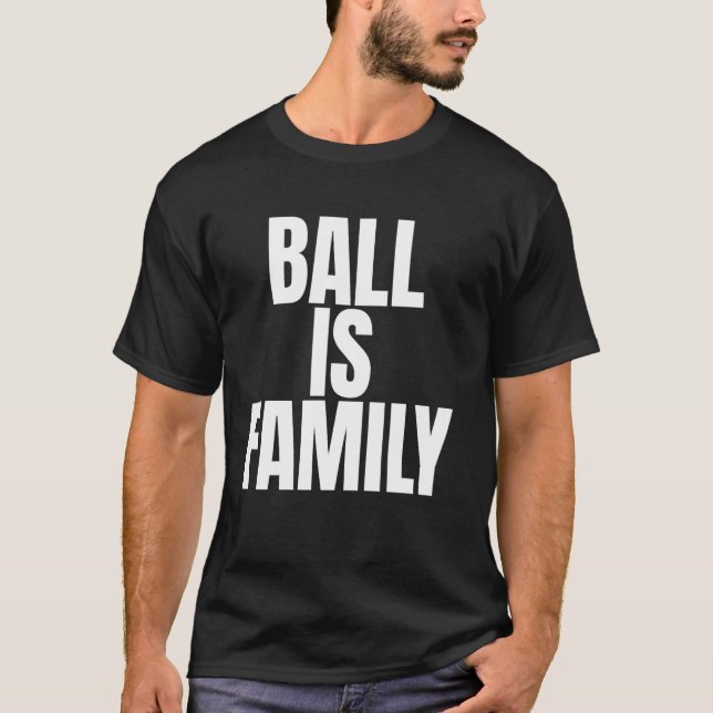 Camiseta Bola é Família (Frente)