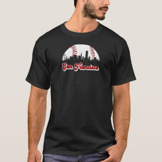 Camiseta Bola gigante de beisebol San Francisco Vintage