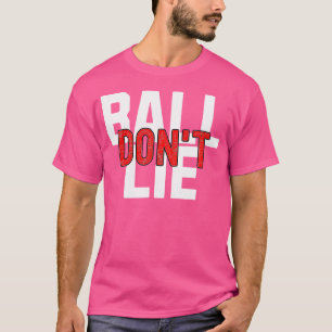 Camiseta Bola Não Mora Jogador De Basquete Fan Bb