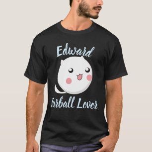 Camiseta Bola peludo do modelo do amor do gatinho