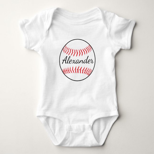 Camiseta Bola Personalizada de Baseball (Frente)