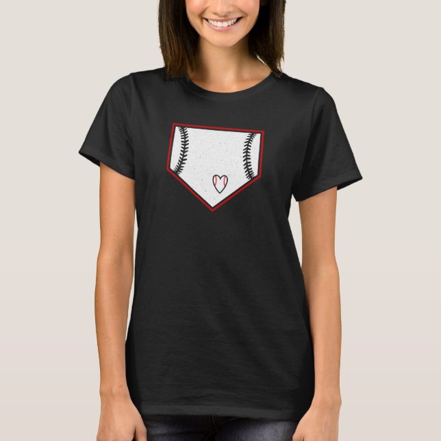 Camiseta Bola Softball de Baseball (Frente)
