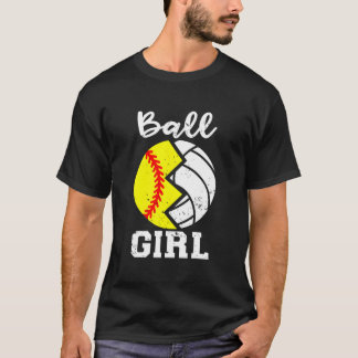 Camiseta Bola Softbol Volei