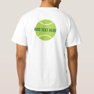 Camiseta Bola Tênis Verde Moderna