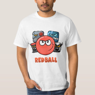 Camiseta bola vermelha 4 o grupo que compete o tshirt do