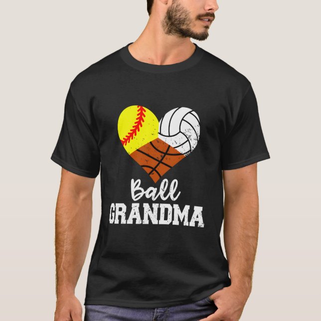 Camiseta Bola Vovó Softball Basquete (Frente)