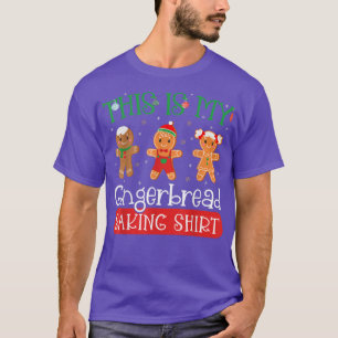 Camiseta Bolachas de Natal Gingerpão Meu Gingerbre