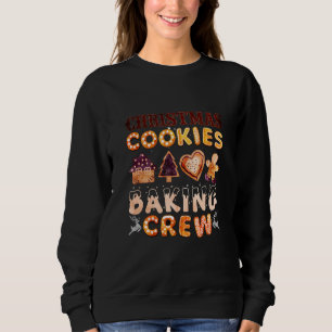 Camiseta Bolachas de Natal que cozinham com tripulação de N