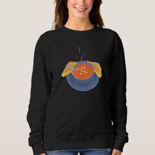 Camiseta Bolachas de tomate grelhadas Comida de conforto G