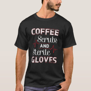 Camiseta Bolachas Engraçadas e Luvas Estéreis