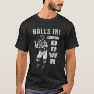 Camiseta Bolas De Beisebol Capturadas Em Baixo Baseball6