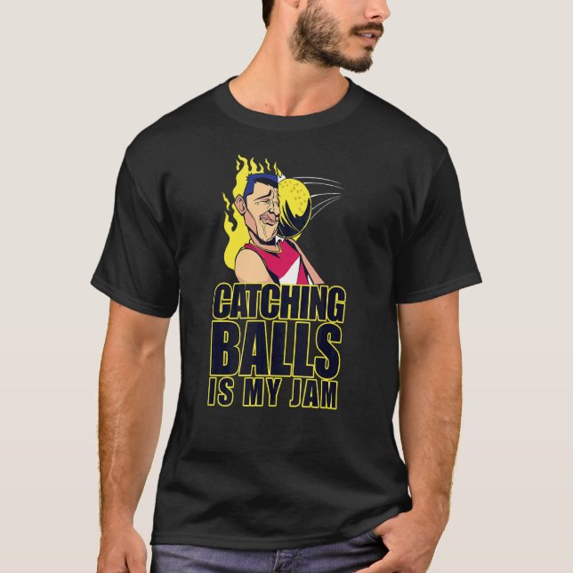 Camiseta Bolas de Bola Amarela De Boca É O Meu Pl De Equipe (Frente)