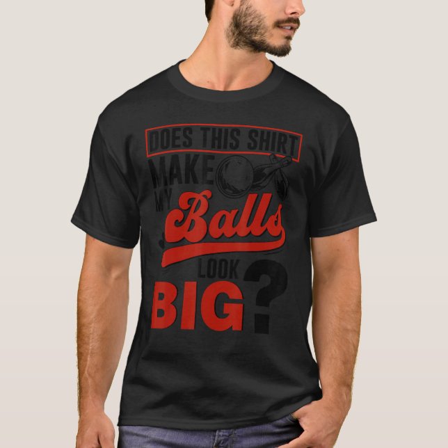 Camiseta Bolas de Boliche  Jogador (Frente)