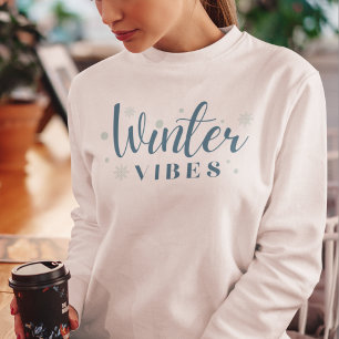 Camiseta Bolas de neve e flocos de neve do inverno