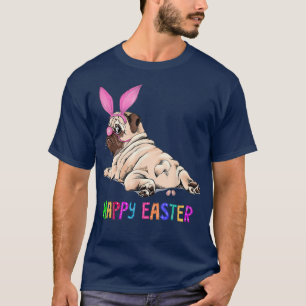 Camiseta Bolas de Páscoa Coelhinha Engraçadas Cachorros Cac