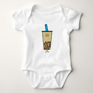 Camiseta Bolas do Tapioca do chá do leite da pérola de Bo