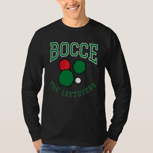 Camiseta Bolas italianas BOCCE BOCCI OS RESTOS 3 (Frente)