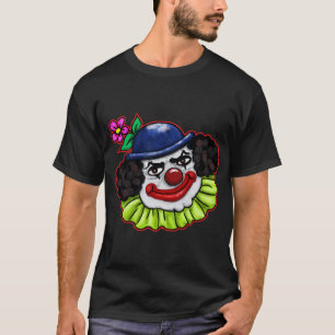 Camiseta Bolas o Palhaço Assustador   Diversão de Halloween