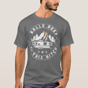 Camiseta Bolas Profundos Neste Acampamento Engraçado