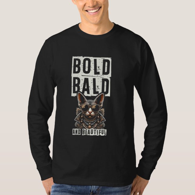 Camiseta Bold Balb Linda Gata Esfinge Lover (Frente)