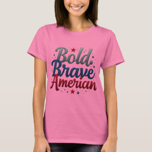 Camiseta Bold Brave American Tee