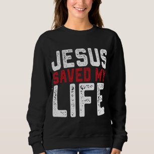 Camiseta BOLD Christian Gift Jesus Salvou Minha Vida