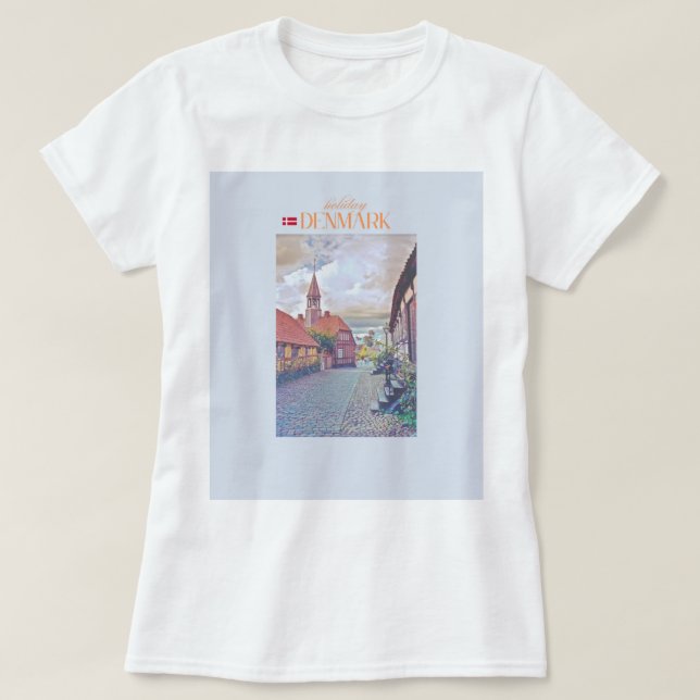 Camiseta Bold Denmark Design (Frente do Design)