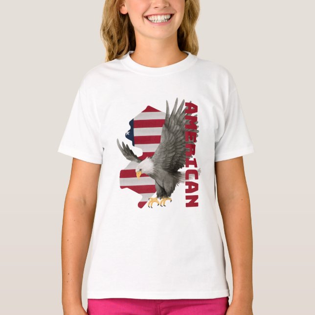 Camiseta Bold Eagle Emblem Tee (Frente)