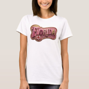 Camiseta Bold Gold FLORIDA Statement
