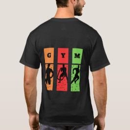 Camiseta Bold GYM Silhouette T-Shirt.