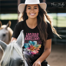 Bold Linda citação brilhante da mulher inspiradora