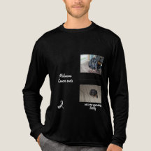 Bold Melanoma Pet Memorial Photo Layout