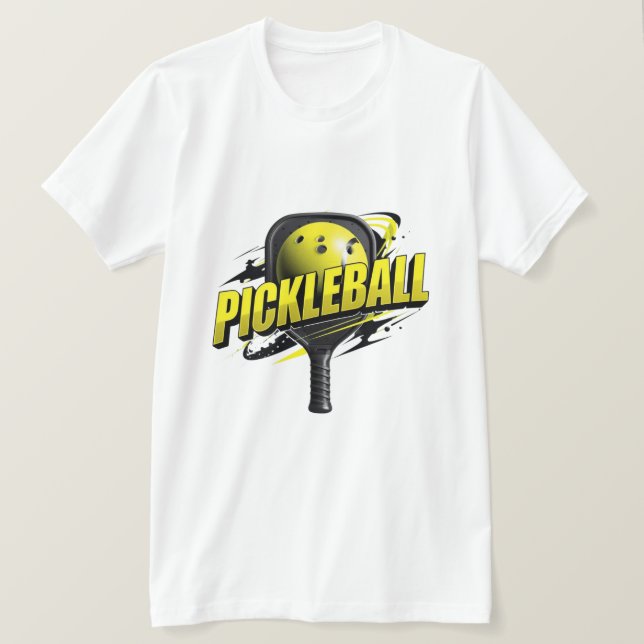 Camiseta Bold Pickleball Graphic Shirt | Modern Sport Typog (Frente do Design)