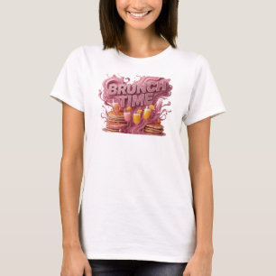 Camiseta Bold Red BRUNCH TIME Tee