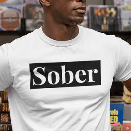 Camiseta Bold Sobriety