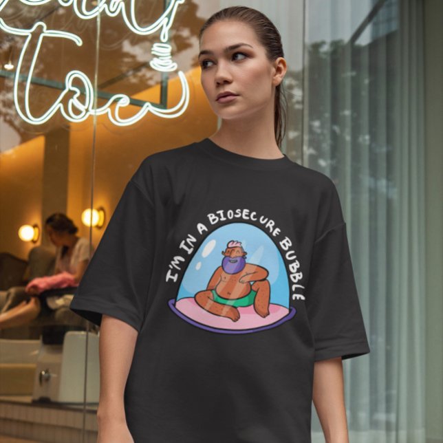 Camiseta Bolha Biosegura (Criador carregado)
