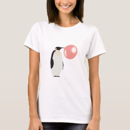 Camiseta Bolha Borracha de Goma Pinguim
