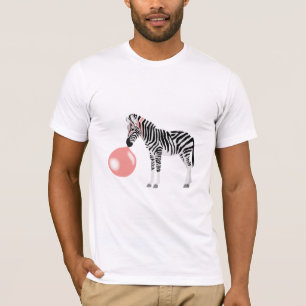 Camiseta Bolha de Bocha de Goma Zebra