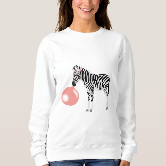 Camiseta Bolha de Bocha de Goma Zebra (Frente)