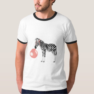 Camiseta Bolha de Bocha de Goma Zebra